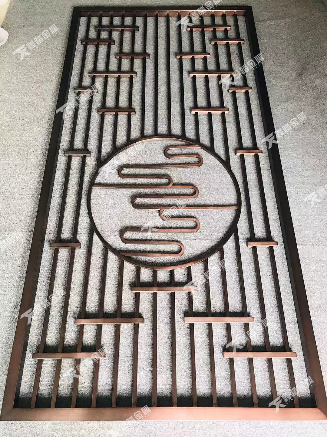 中式铝合金格栅制作 中式铝合金格栅制作方法