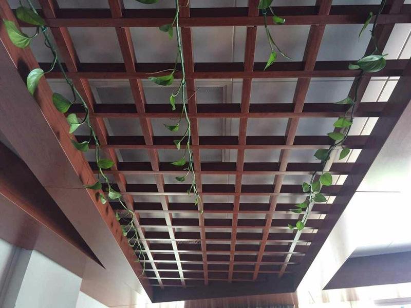铝合金格栅屋檐吊顶图片 铝合金格栅屋檐吊顶图片及价格