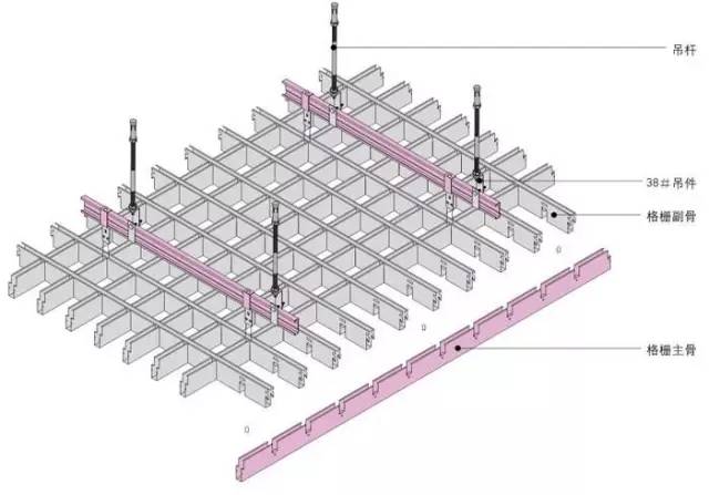 固定窗铝合金格栅cad 