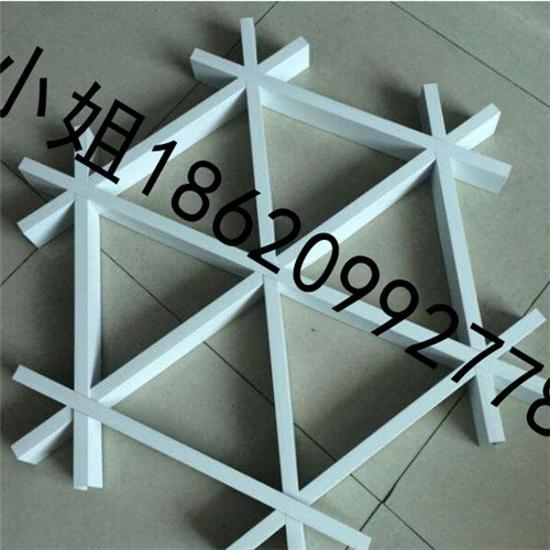三角形铝合金格栅 铝合金格栅安装施工方案