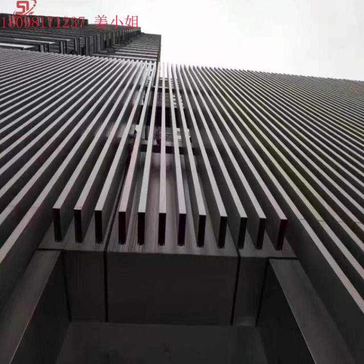 建筑铝合金格栅外立面图片 建筑铝合金格栅外立面图片大全