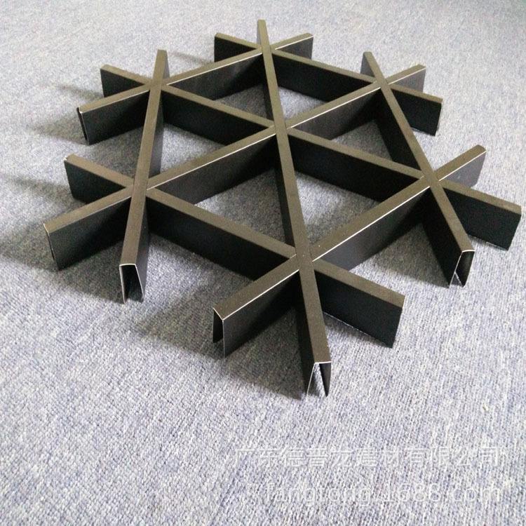 铝合金格栅现场照片图片 