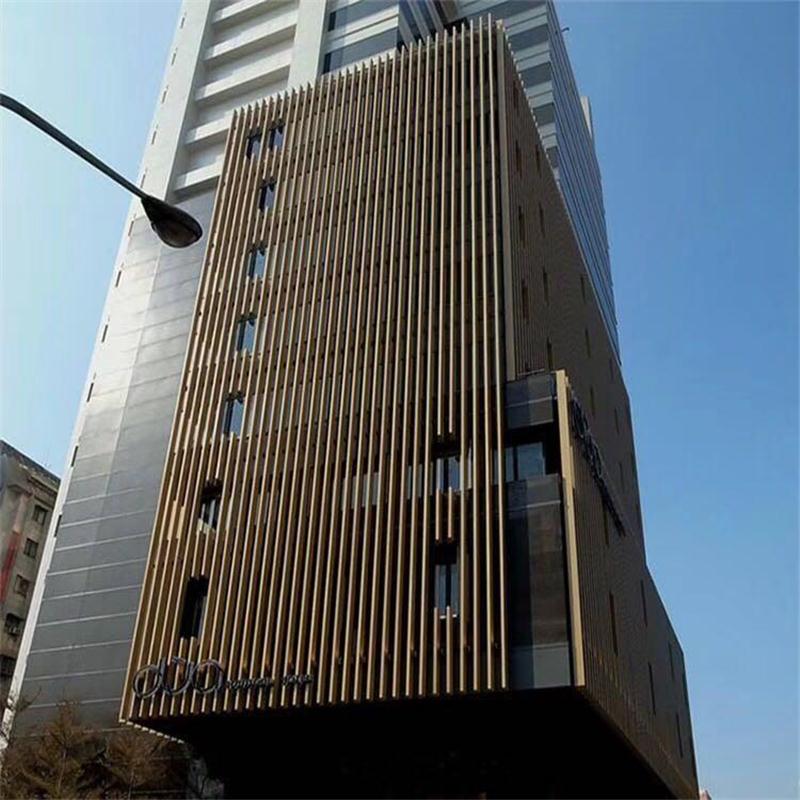 江苏外墙铝合金格栅定制 外墙铝合金格栅价格多少一米