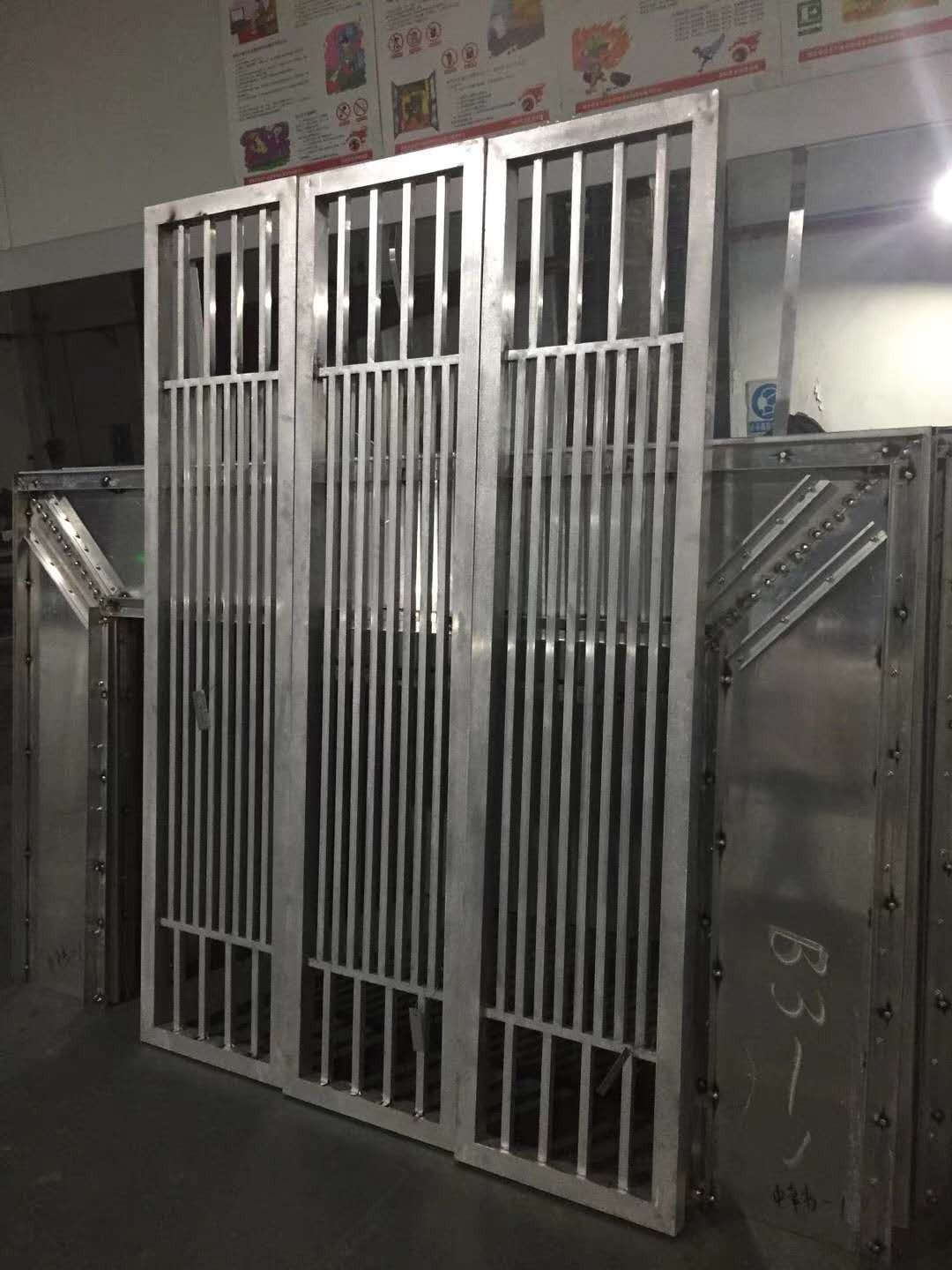铝合金格栅门方案 铝合金格栅安装视频