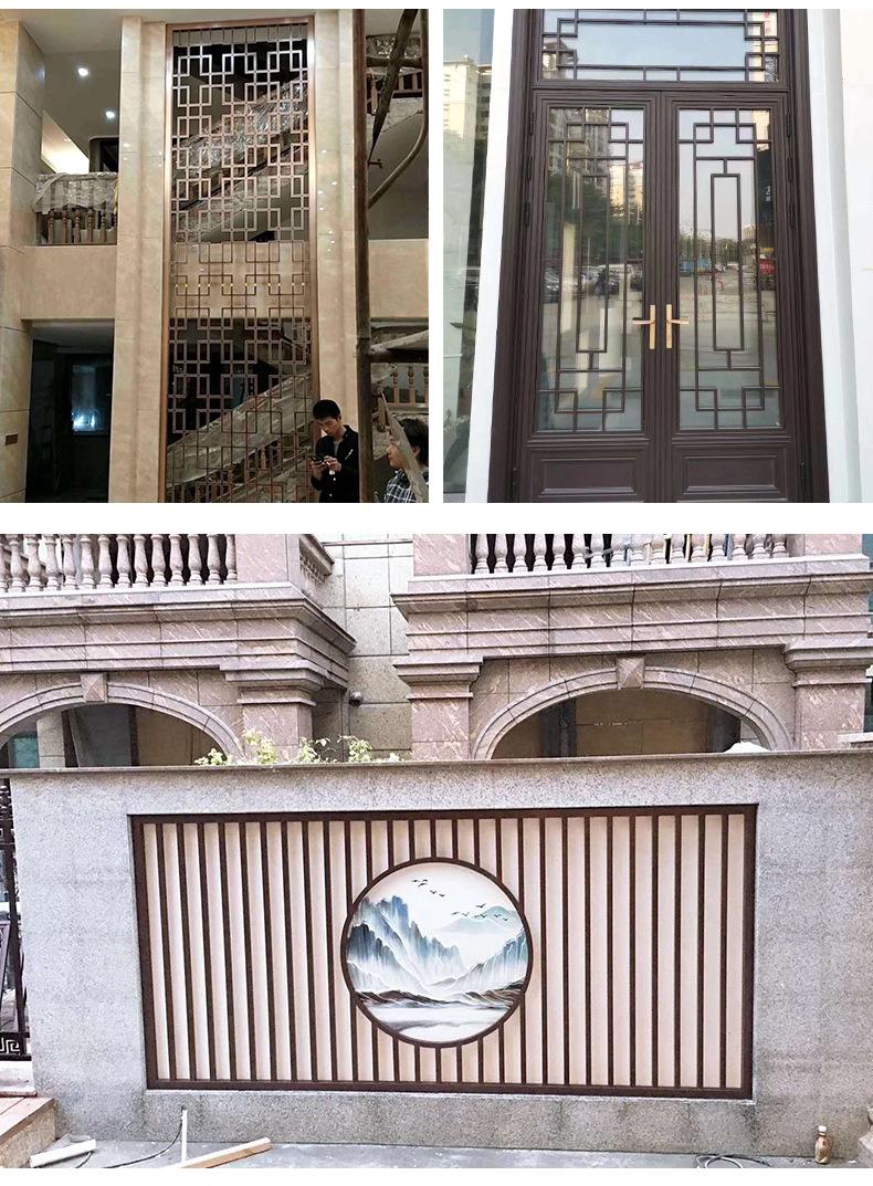 铝合金格栅门做法 铝合金格栅安装方法