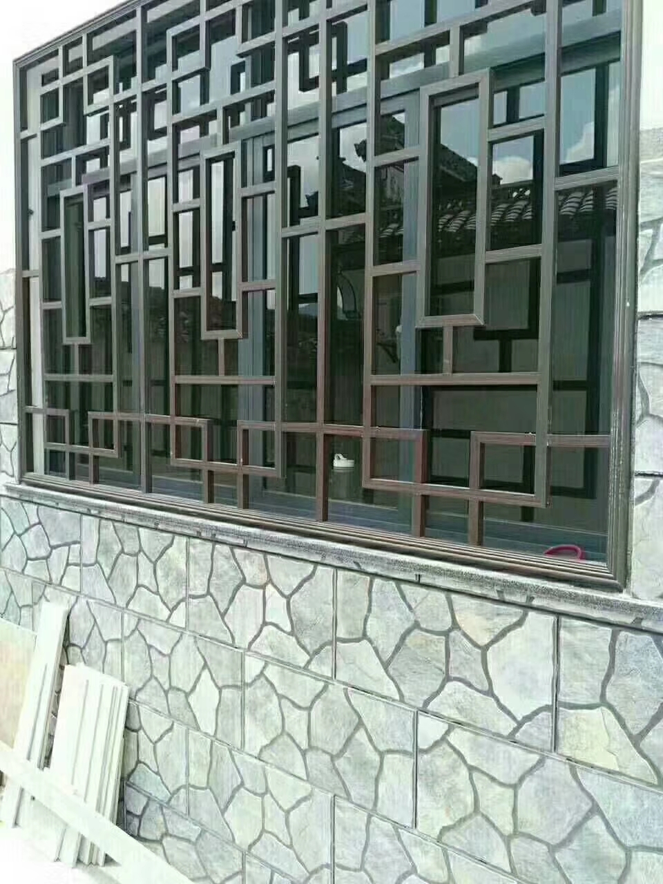 铝合金格栅门图片大全大图 铝合金格栅门图片大全大图高清