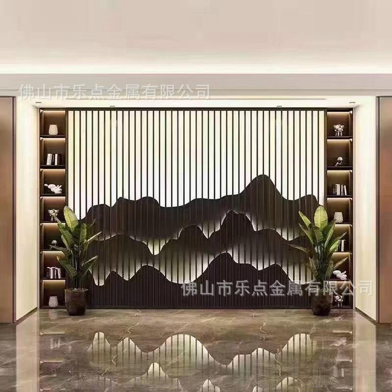 铝合金格栅隔墙 铝合金格栅安装方法