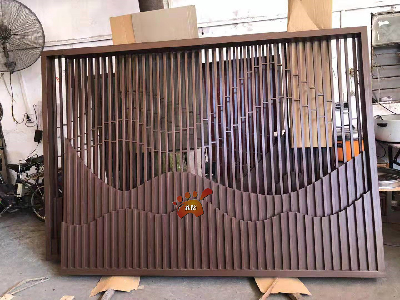 西安铝合金格栅景墙 西安铝合金格栅景墙生产厂家