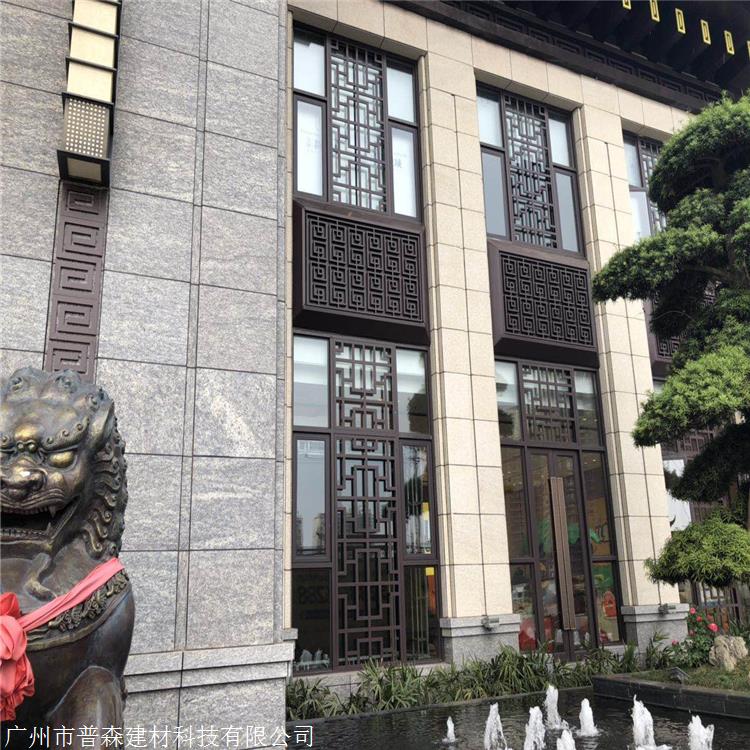 外墙铝合金格栅颜色效果图 外墙铝合金格栅颜色效果图大全