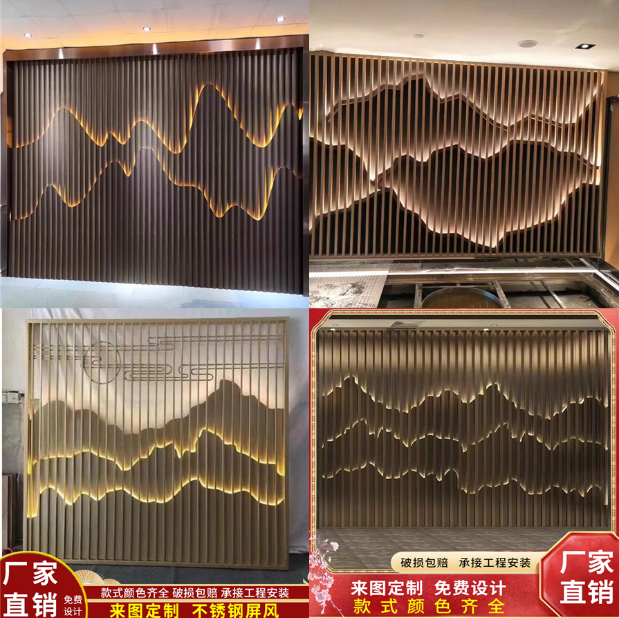 别墅铝合金格栅造型图集 别墅铝合金门窗实景效果图