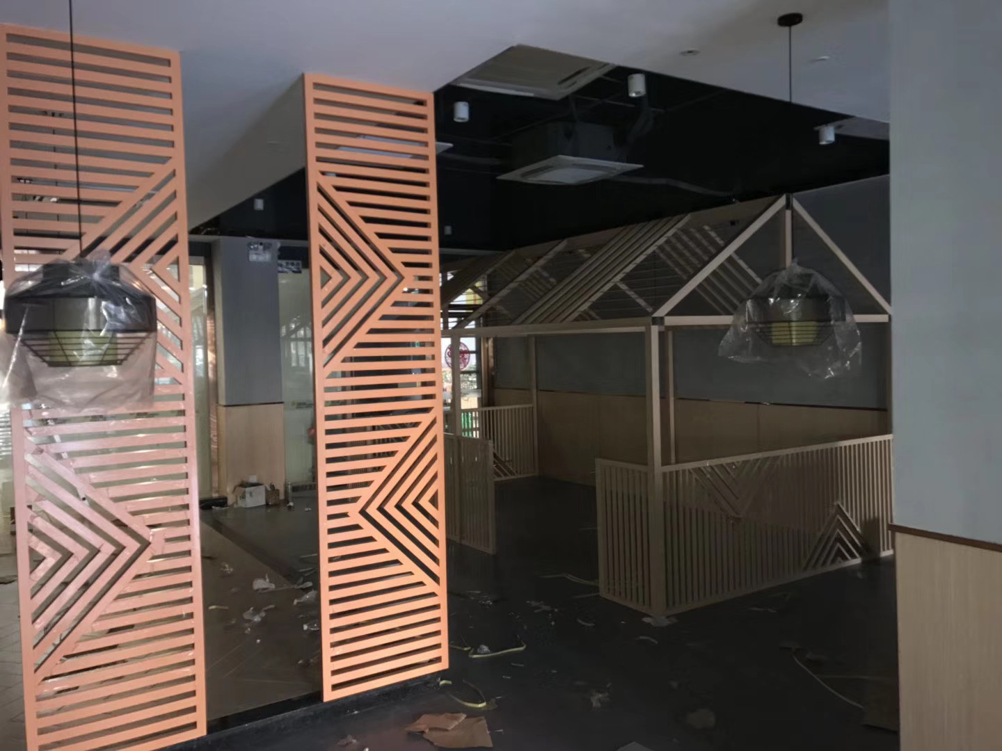 铝合金格栅屏风型材厂家 铝合金格栅屏风型材厂家排名