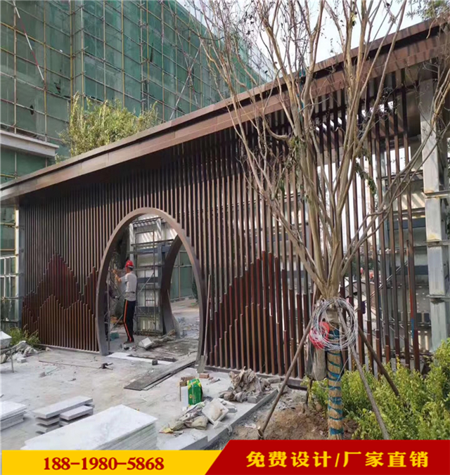 东莞市仿木纹铝合金格栅 东莞市仿木纹铝合金格栅生产厂家