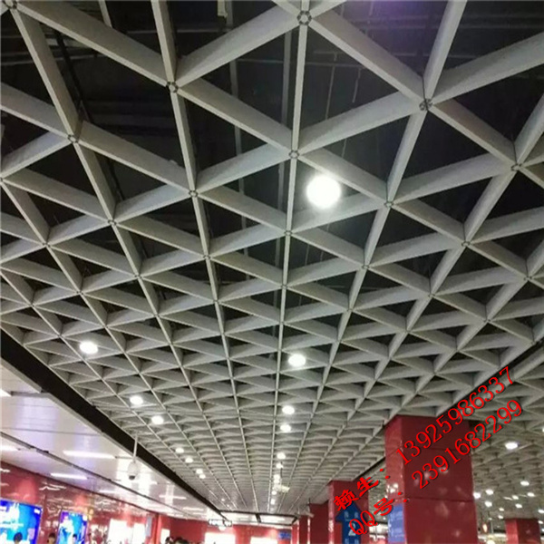 铝合金格栅吊顶模型图大全 铝合金格栅吊顶多少钱一平方