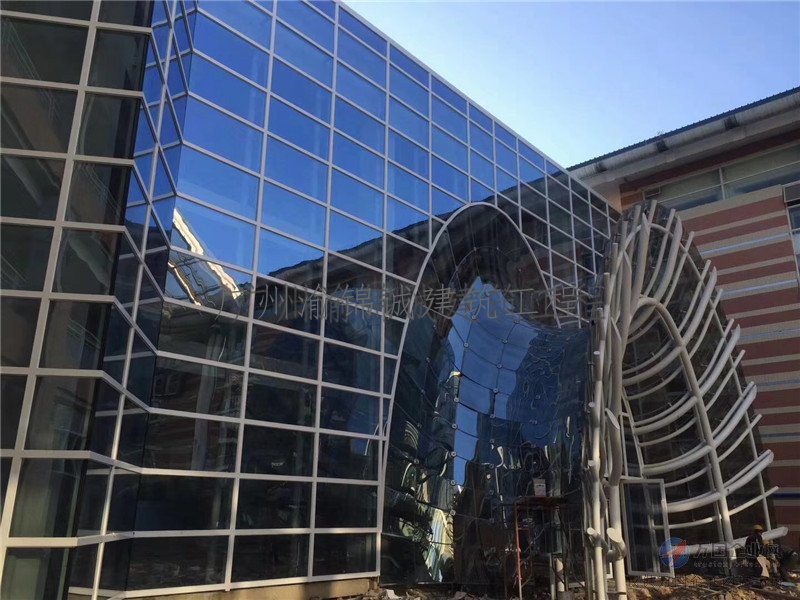 招远铝合金格栅幕墙 招远铝合金格栅幕墙厂