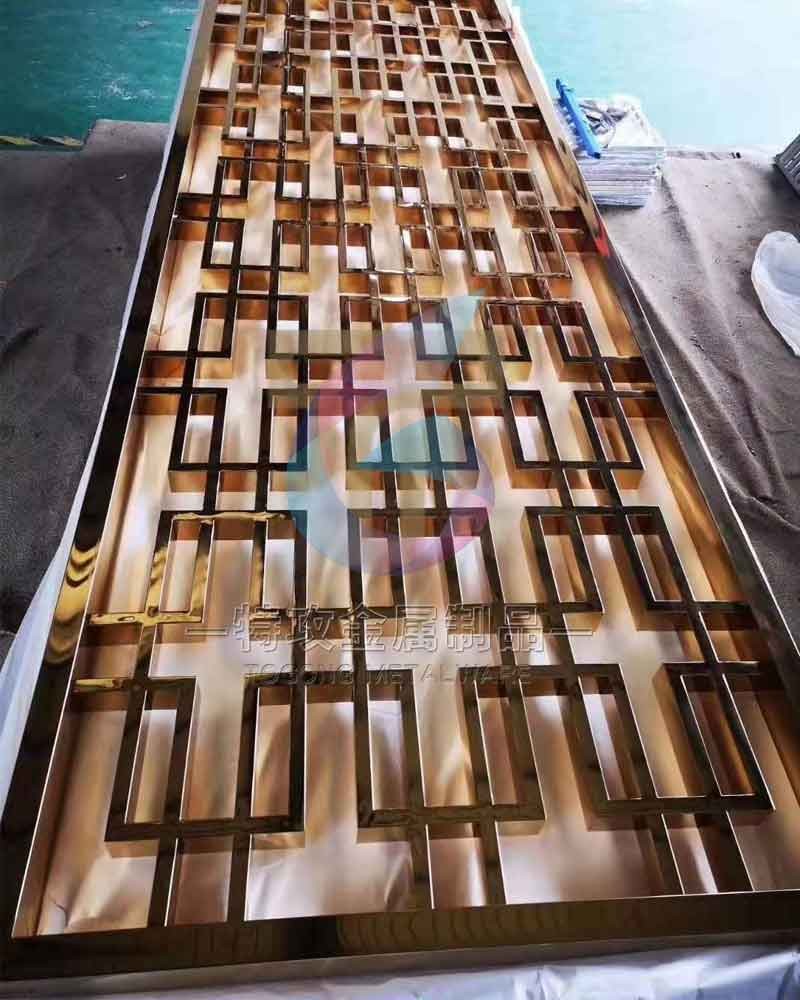 铝合金格栅雕花图案 铝合金格栅雕花图案效果图