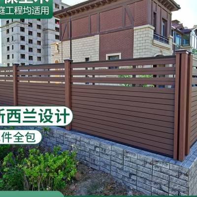 防腐木铝合金格栅 防腐木铝合金格栅效果图