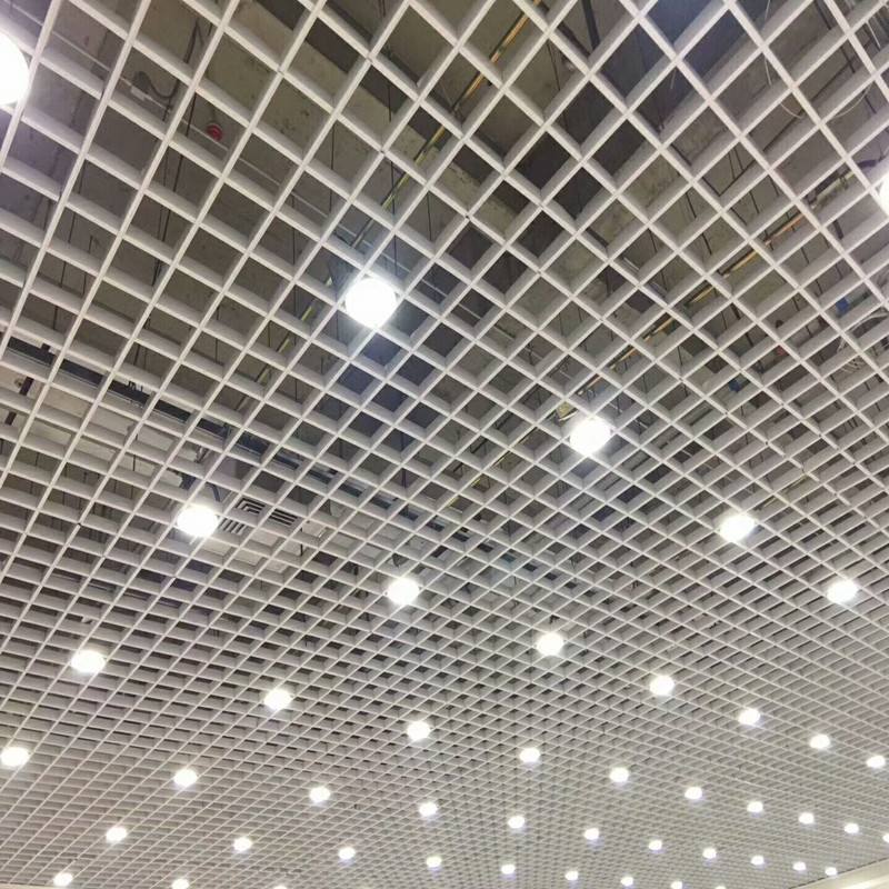 铝合金格栅天棚直条型 铝合金格栅天棚直条型号规格