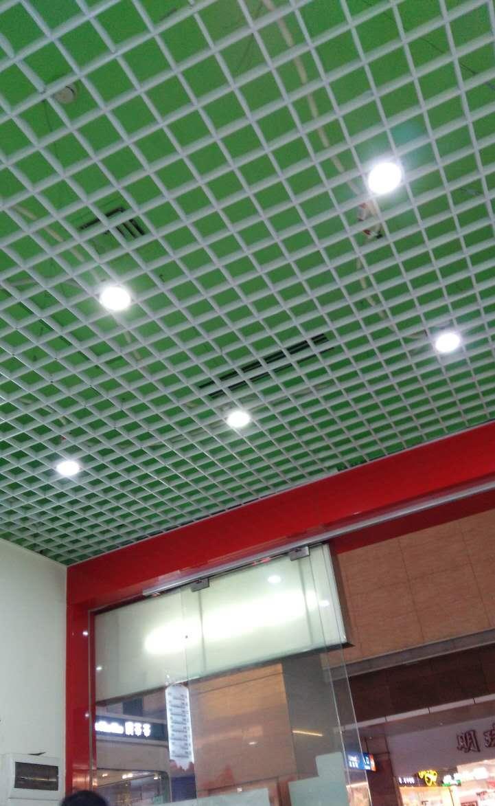 铝合金格栅天棚直条型 铝合金格栅天棚直条型号规格