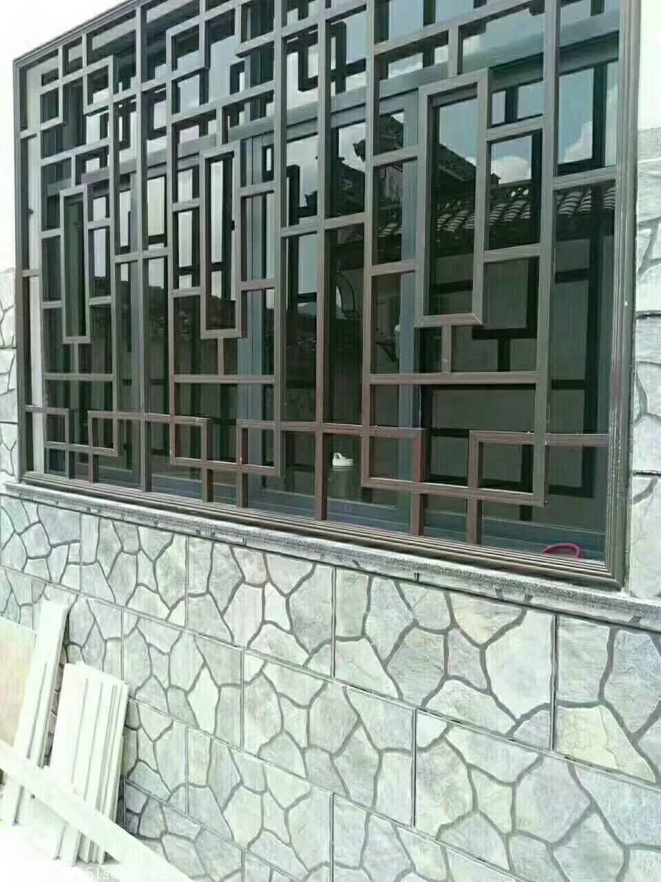 仿木门铝合金格栅图片大全 仿木门铝合金格栅图片大全视频