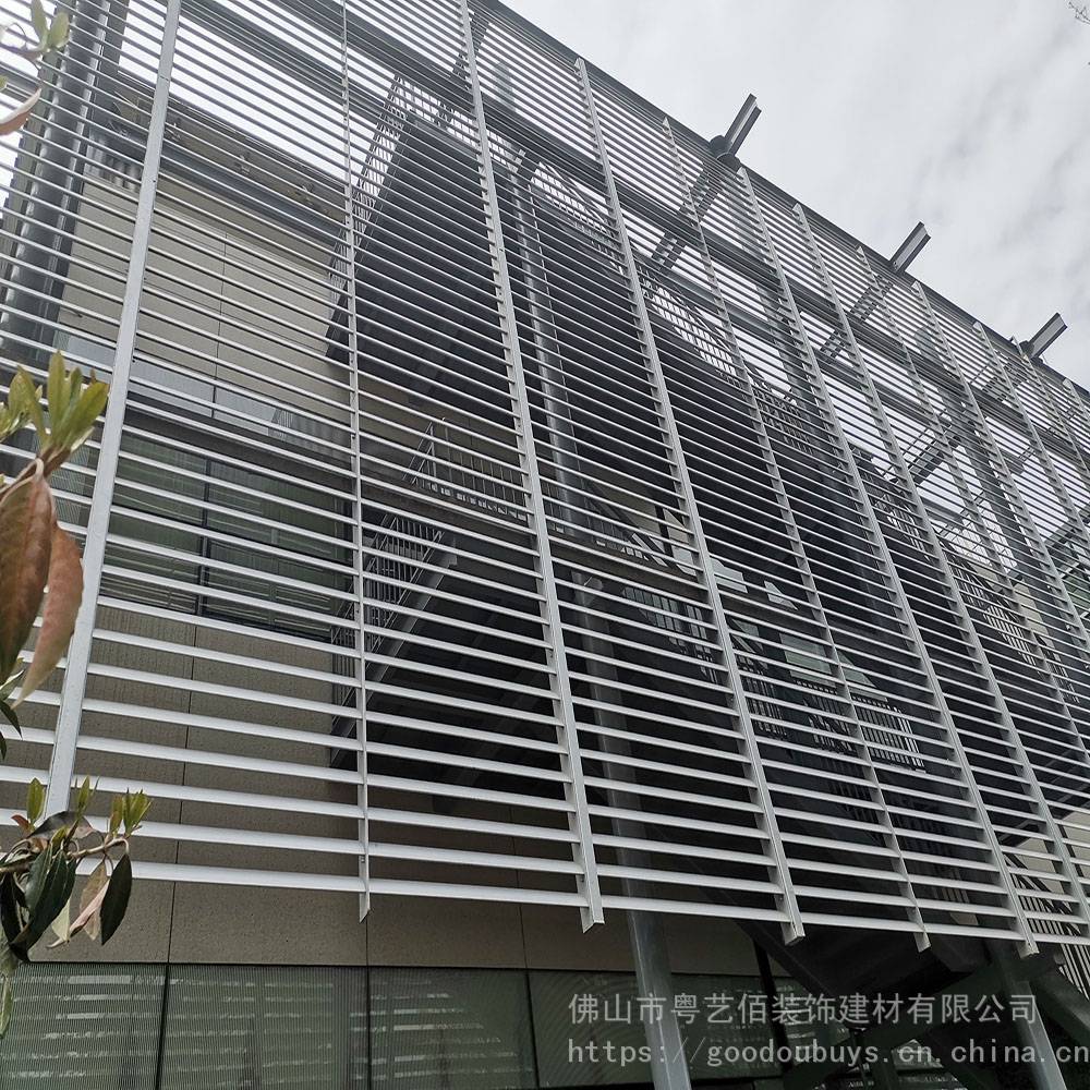 立柱铝合金格栅价格表 100*100铝合金立柱价格