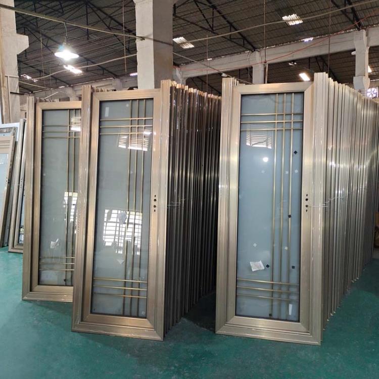 玻璃铝合金格栅门厂家价格 玻璃铝合金格栅门厂家价格及图片