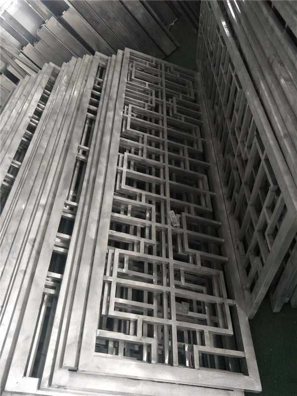 深灰色铝合金格栅尺寸规格 