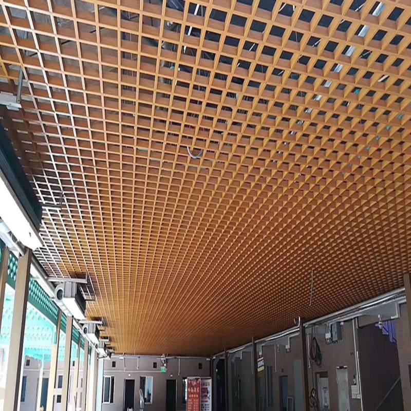 铝合金格栅吊顶外观图片大全 铝合金格栅吊顶外观图片大全及价格