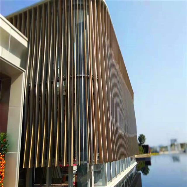 外墙铝合金格栅的施工工艺 外墙铝合金格栅的施工工艺视频